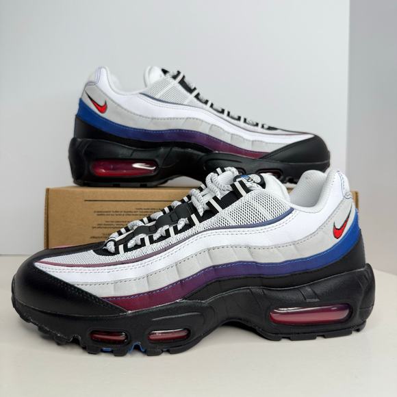 Nike Air Max 95 PRM Toronto Red/Blue Jay Size 7.5 Men /...